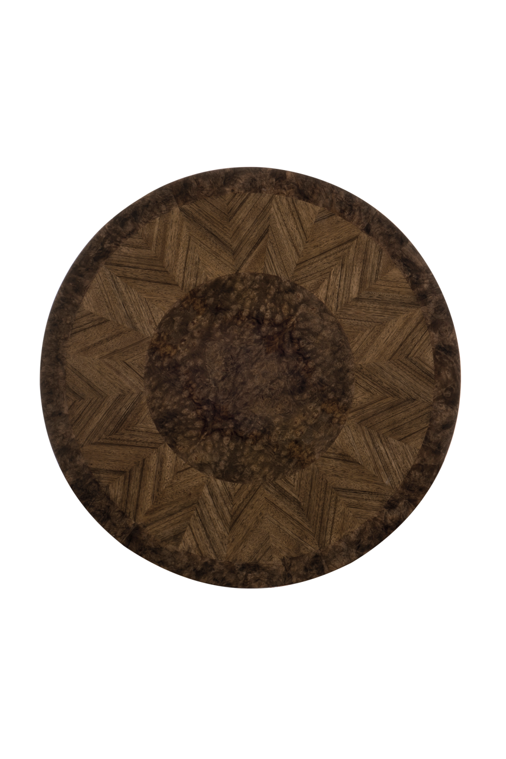 Round Wooden Cocktail Table | Caracole One Of The Bunch | Oroa.com