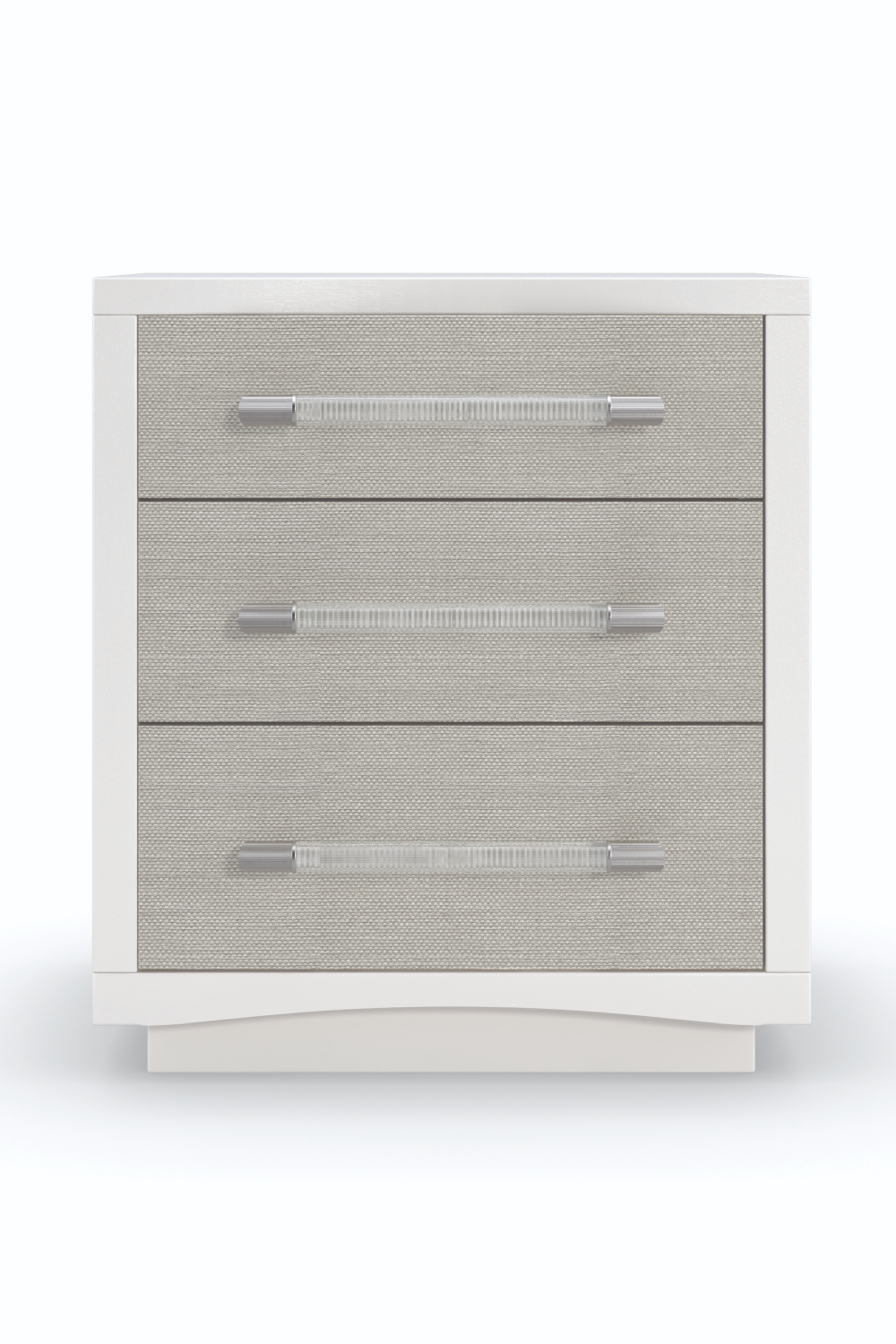 White Modern Nightstand | Caracole Clarity | Oroa.com