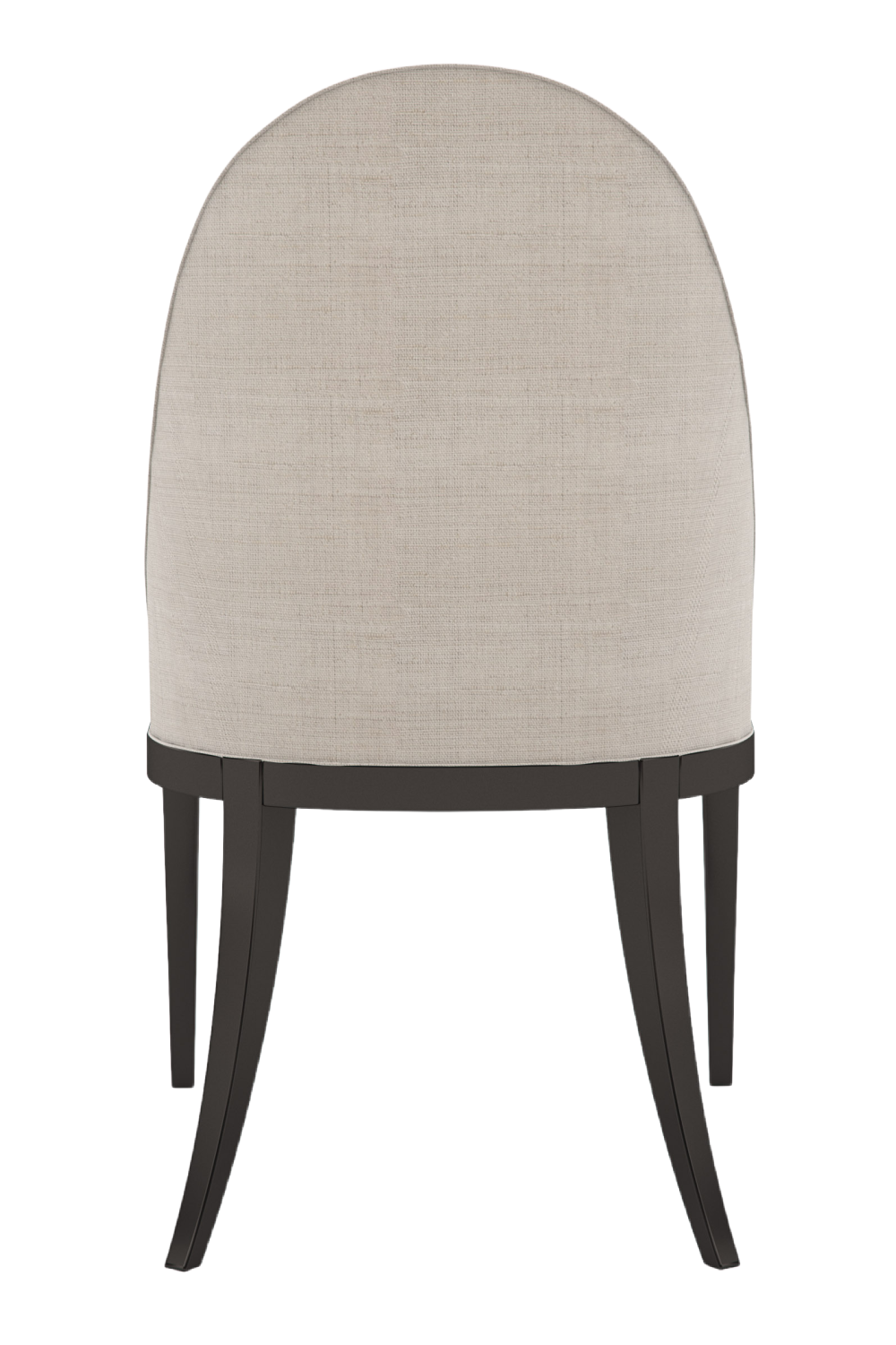 Beige Curved Side Chair | Caracole Natural Choice | Oroa.com