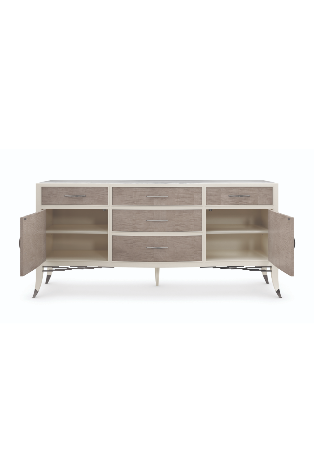 Gray Wooden Buffet | Caracole Break From Tradition | Oroa.com