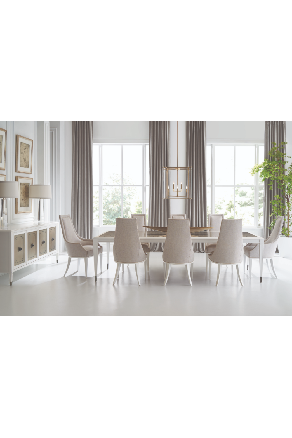 Mirrored Panel Sideboard | Oroa.com