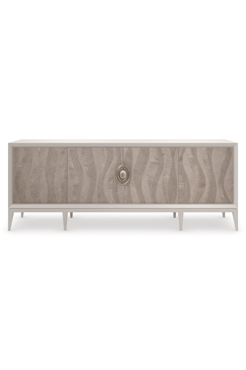 Patterned Cream Modern Sideboard | Oroa.com