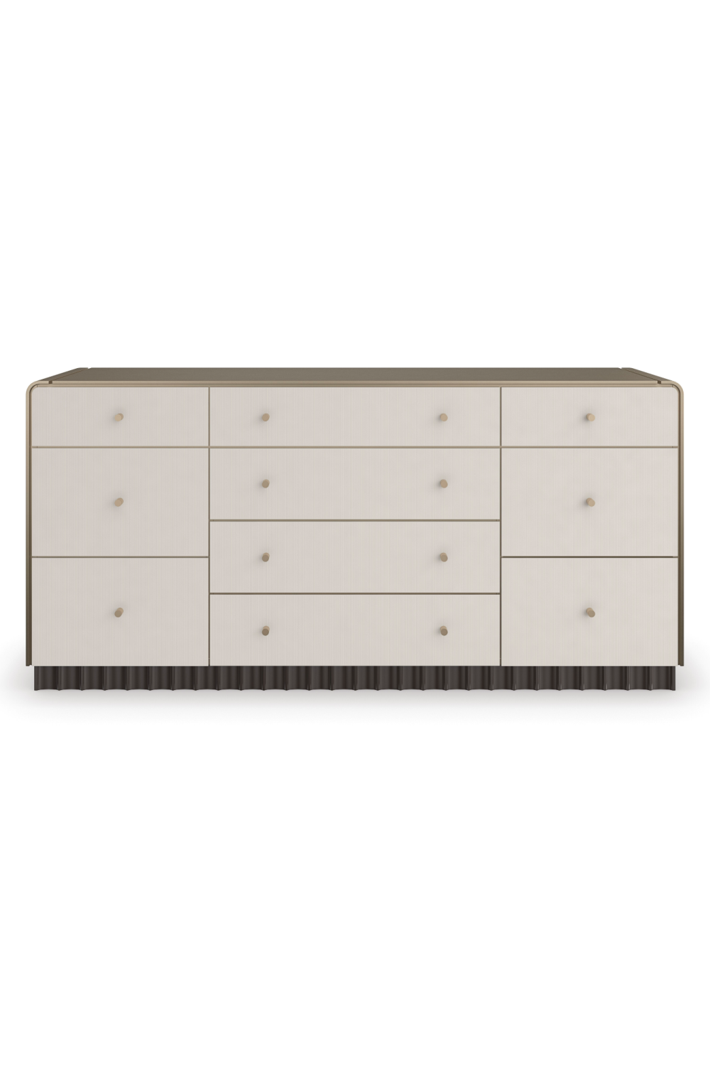Fluted 10-Drawer Dresser | Caracole Circadian | Oroa.com