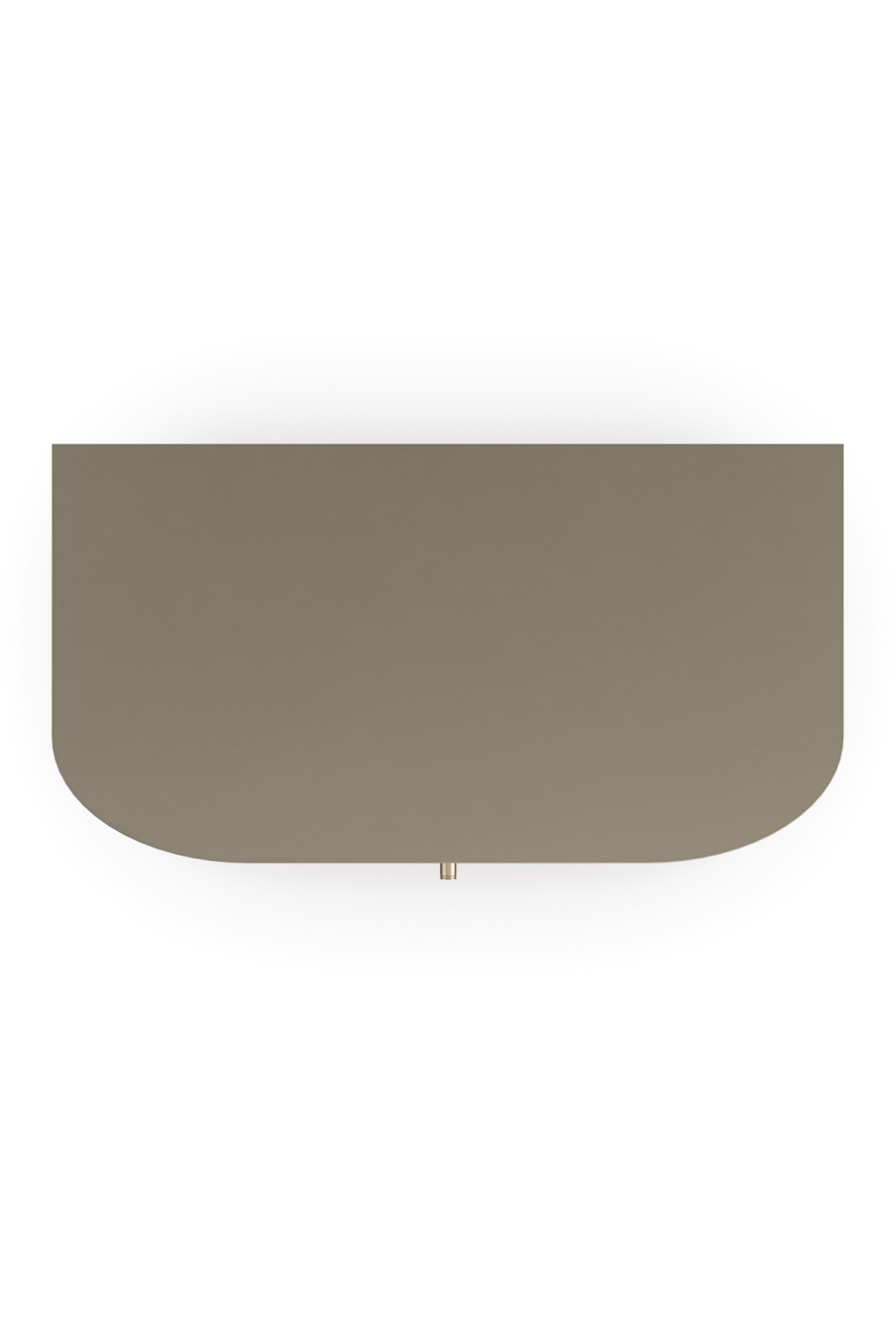 Cream Fluted Nightstand | Oroa.com