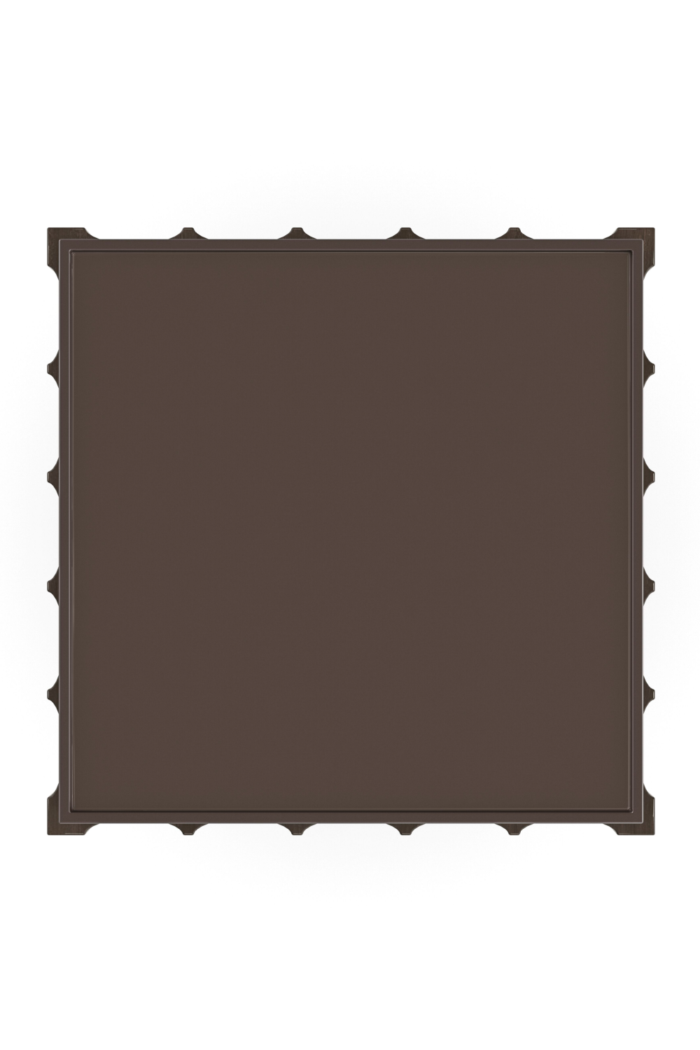 Brown Fluted Bar Table | Caracole Up To You | Oroa.com