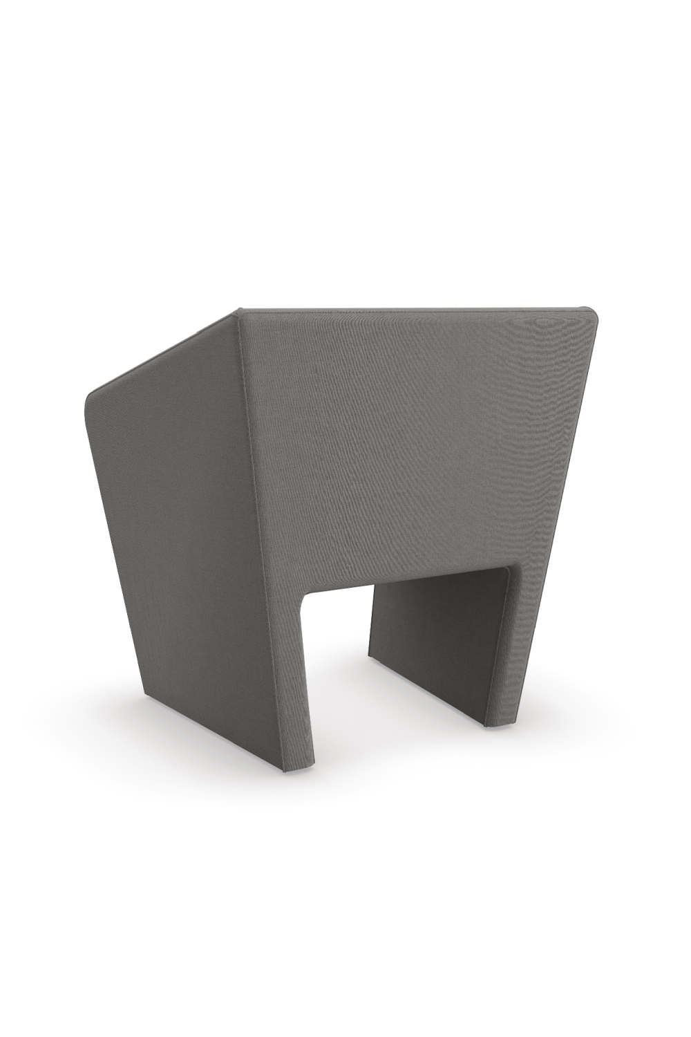 Gray Linen Occasional Chair | Oroa.com