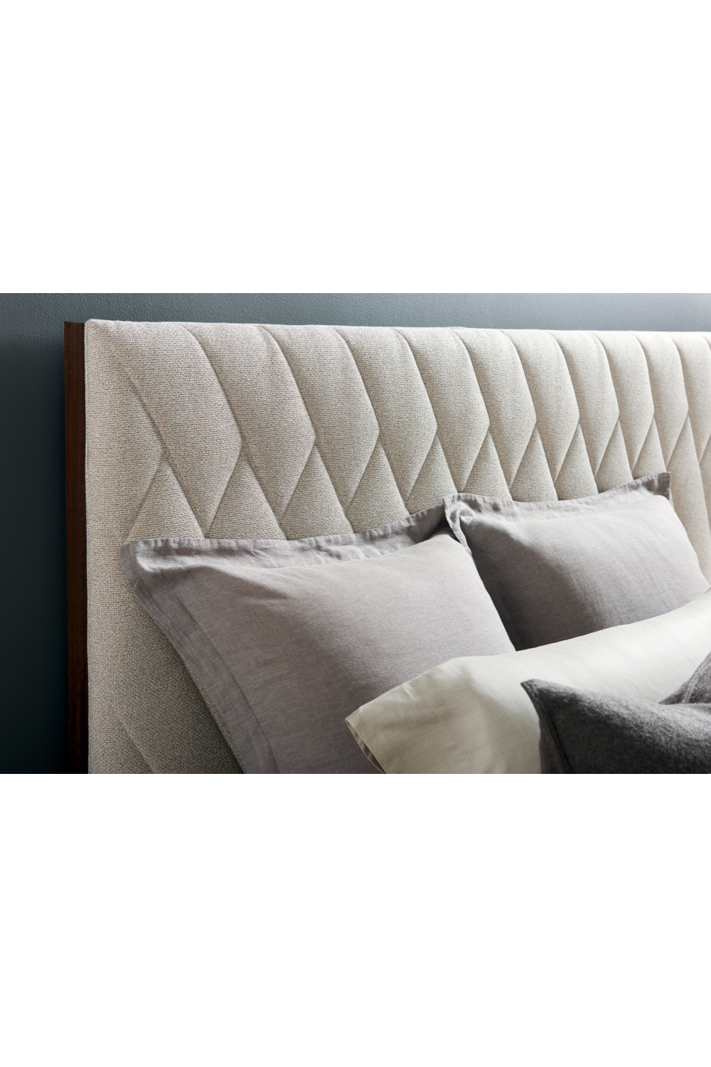 Neutral-Toned Quilted Bed | Caracole Moderne | Oroa.com