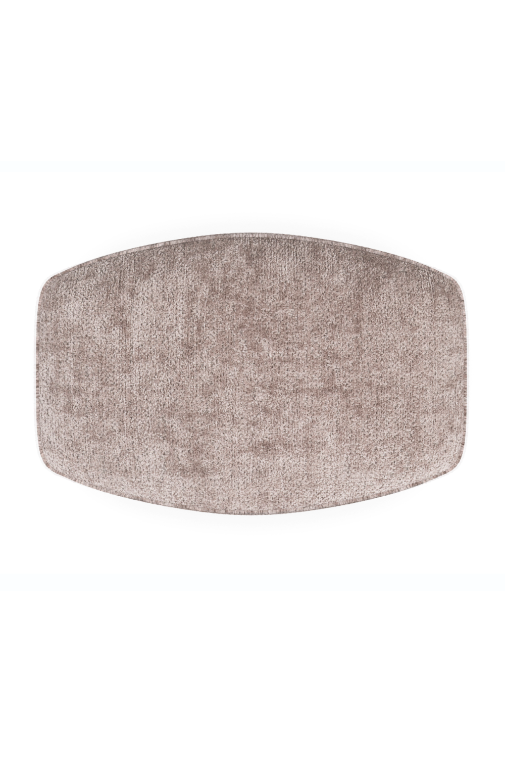 Gray Velvet Ottoman | Caracole Small Wonder | Oroa.com