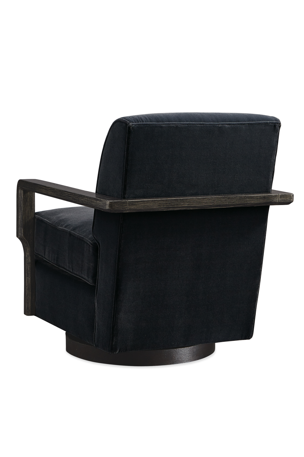 Black Art Deco Swivel Chair | Oroa.com