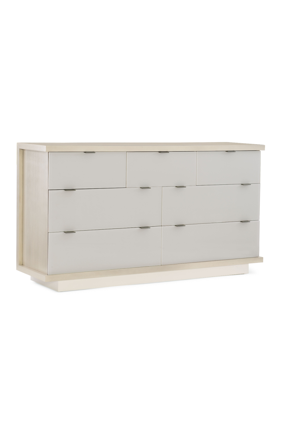 Ash Taupe Minimalist Dresser | Caracole Expressions | Oroatrade.com
