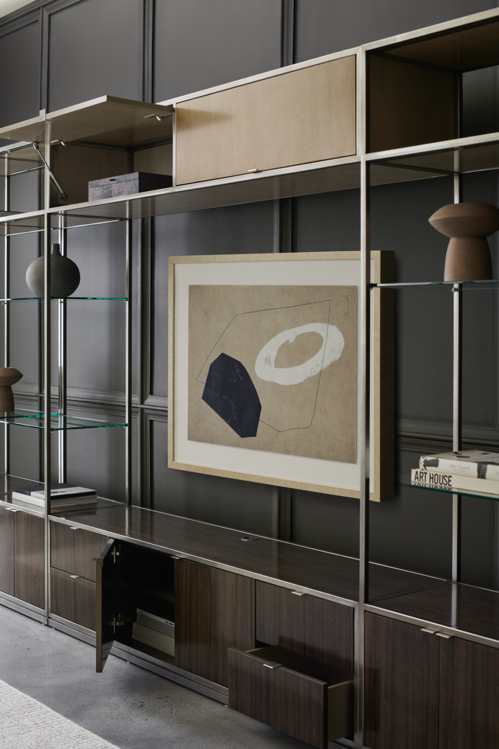 Euro-Modern Bookcase | Caracole La Moda | Oroa.com