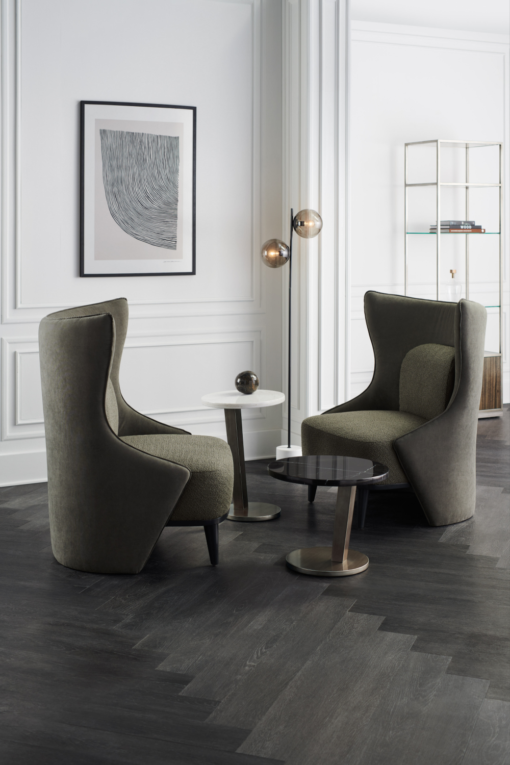 White Marble Spot Table | Oroa.com