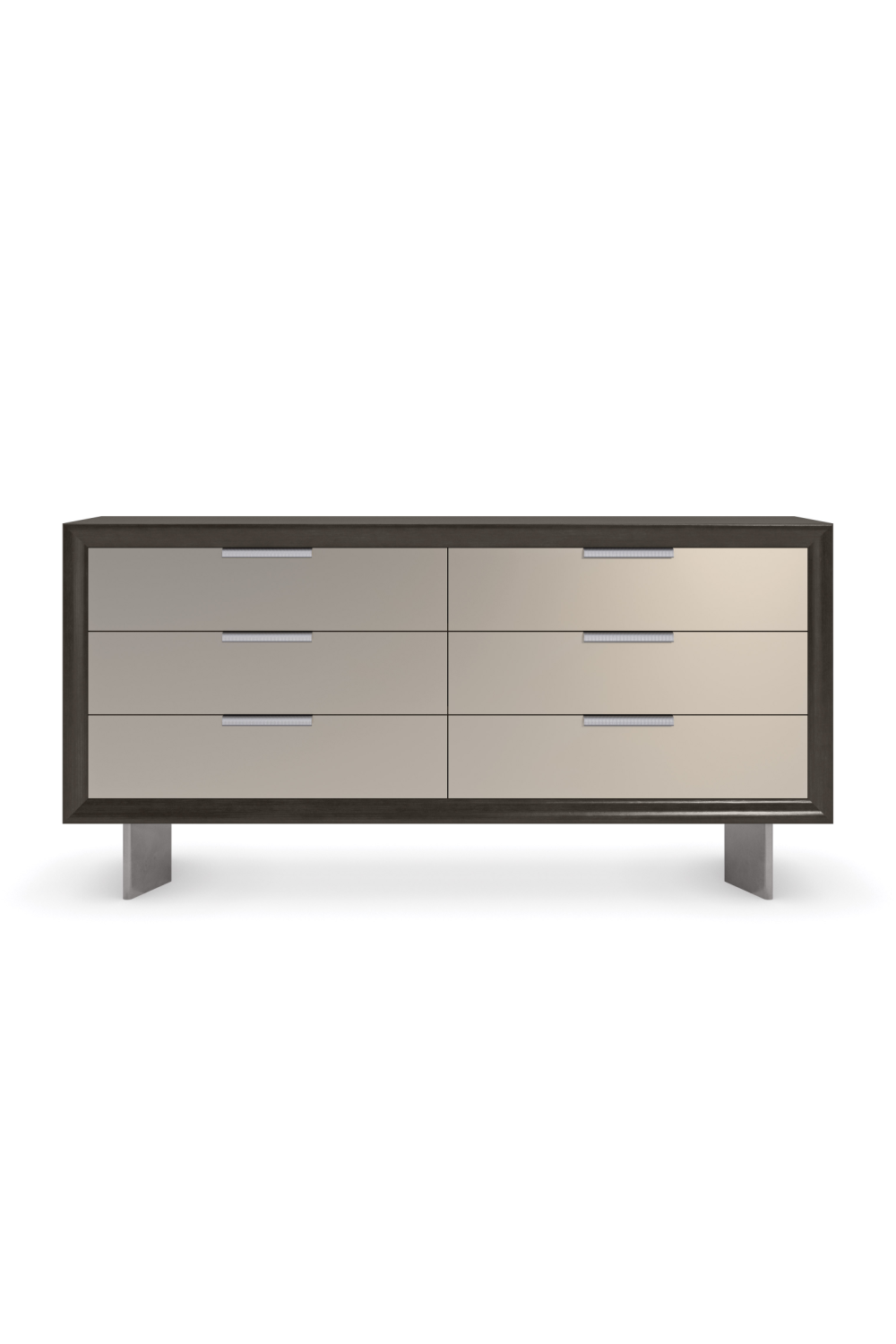 Bronze Mirrored Dresser | Caracole La Moda | Oroa.com