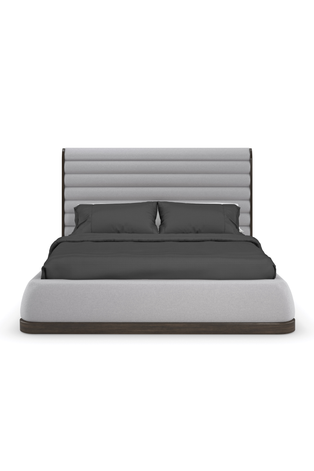 Gray Channeled Panel Bed | Caracole La Moda | Oroa.com