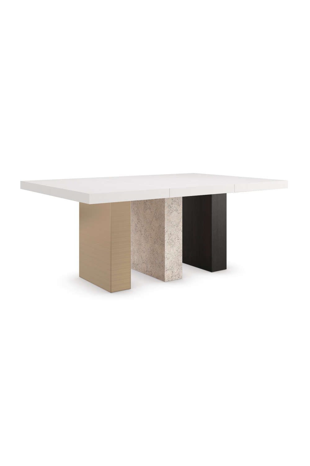 Oak Extendable Modern Dining Table | Caracole Unity | Oroa.com