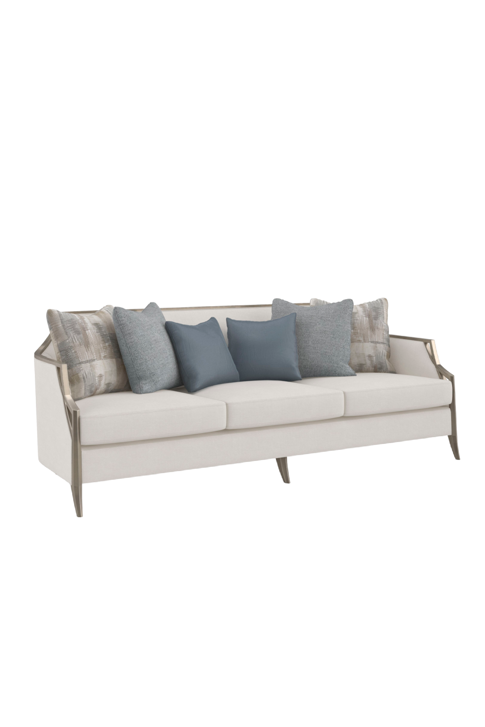 Modern Cream Sofa | Caracole X Factor | Oroa.com