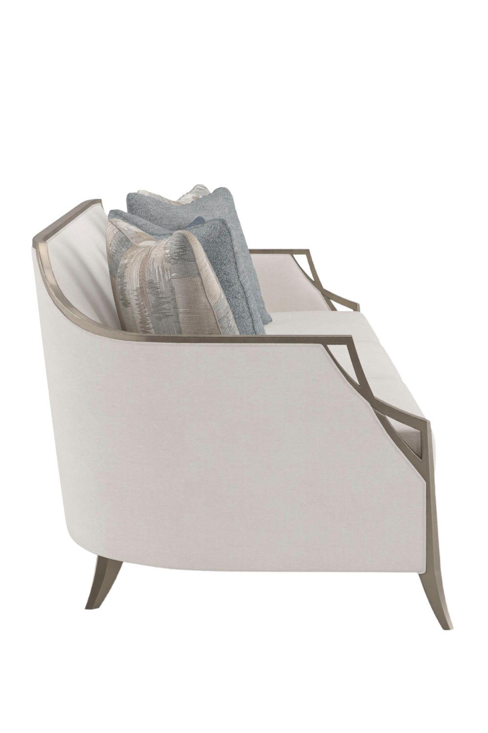 Modern Cream Sofa | Caracole X Factor | Oroa.com