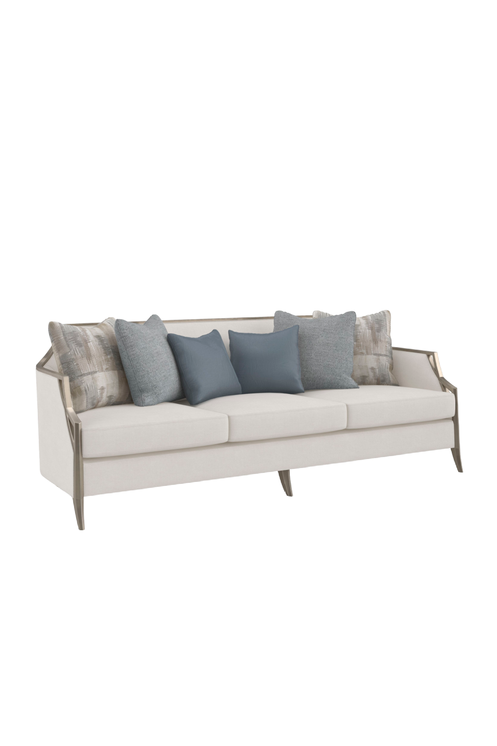Modern Cream Sofa | Caracole X Factor | Oroa.com