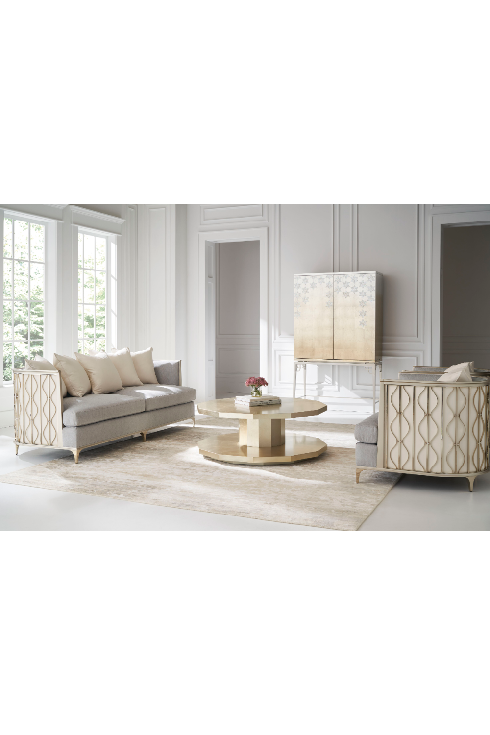 Gray Statement Lounge Chair | Oroa.com