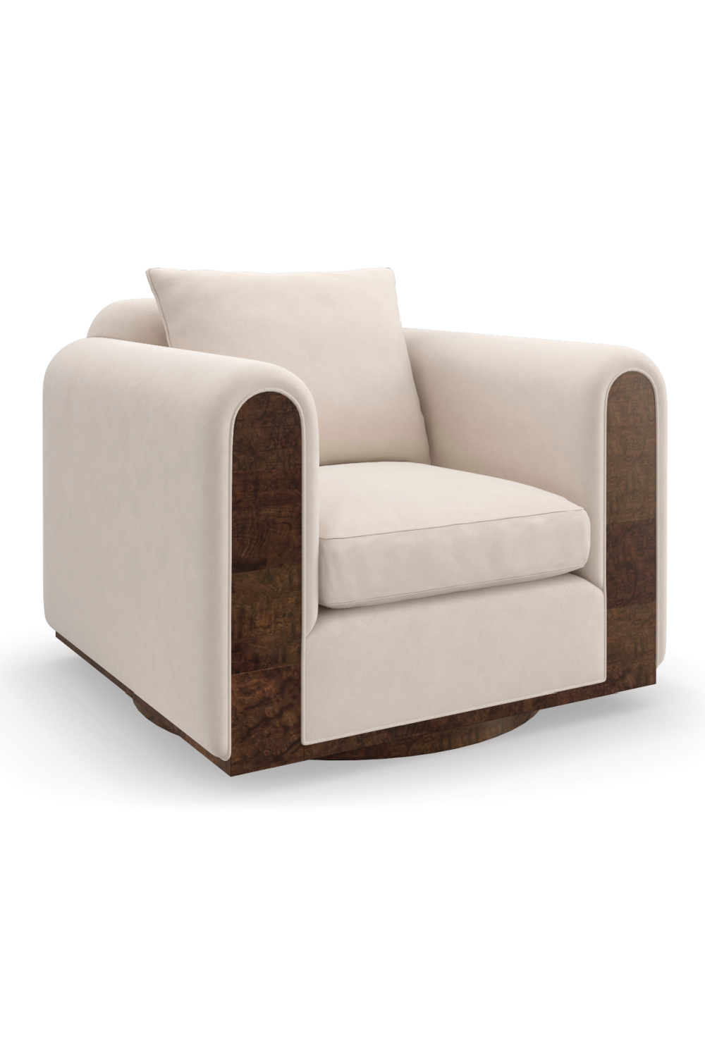 Velvet Swivel Chair | Oroa.com