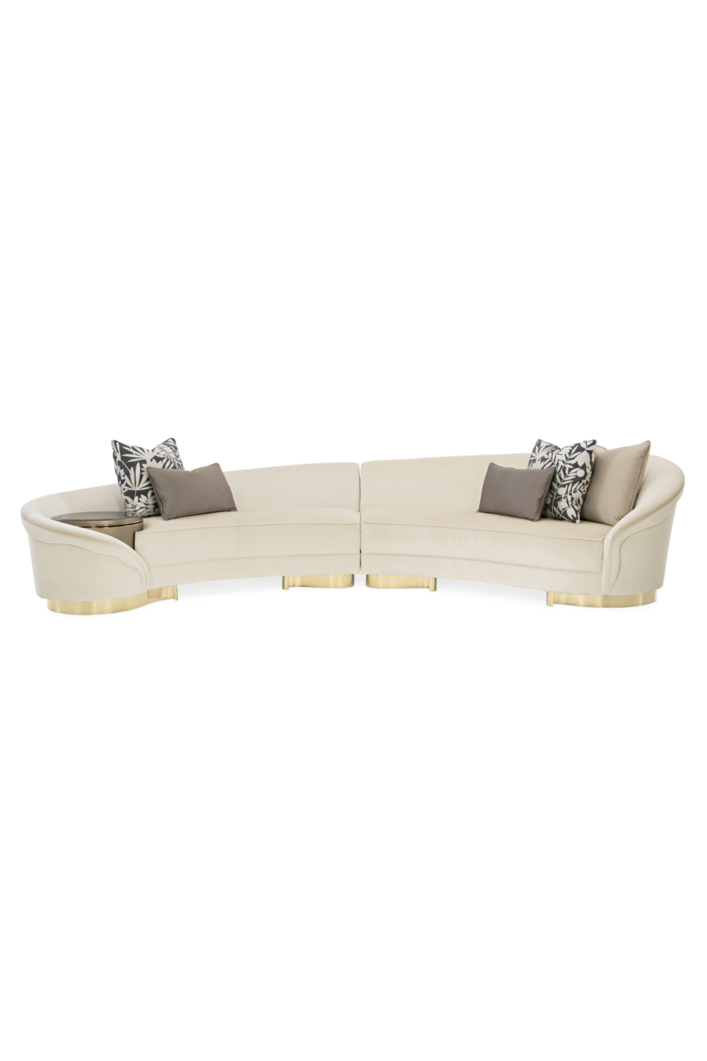 Curved Modern Sectional Sofa | Caracole Grand Opening | Oroa.com