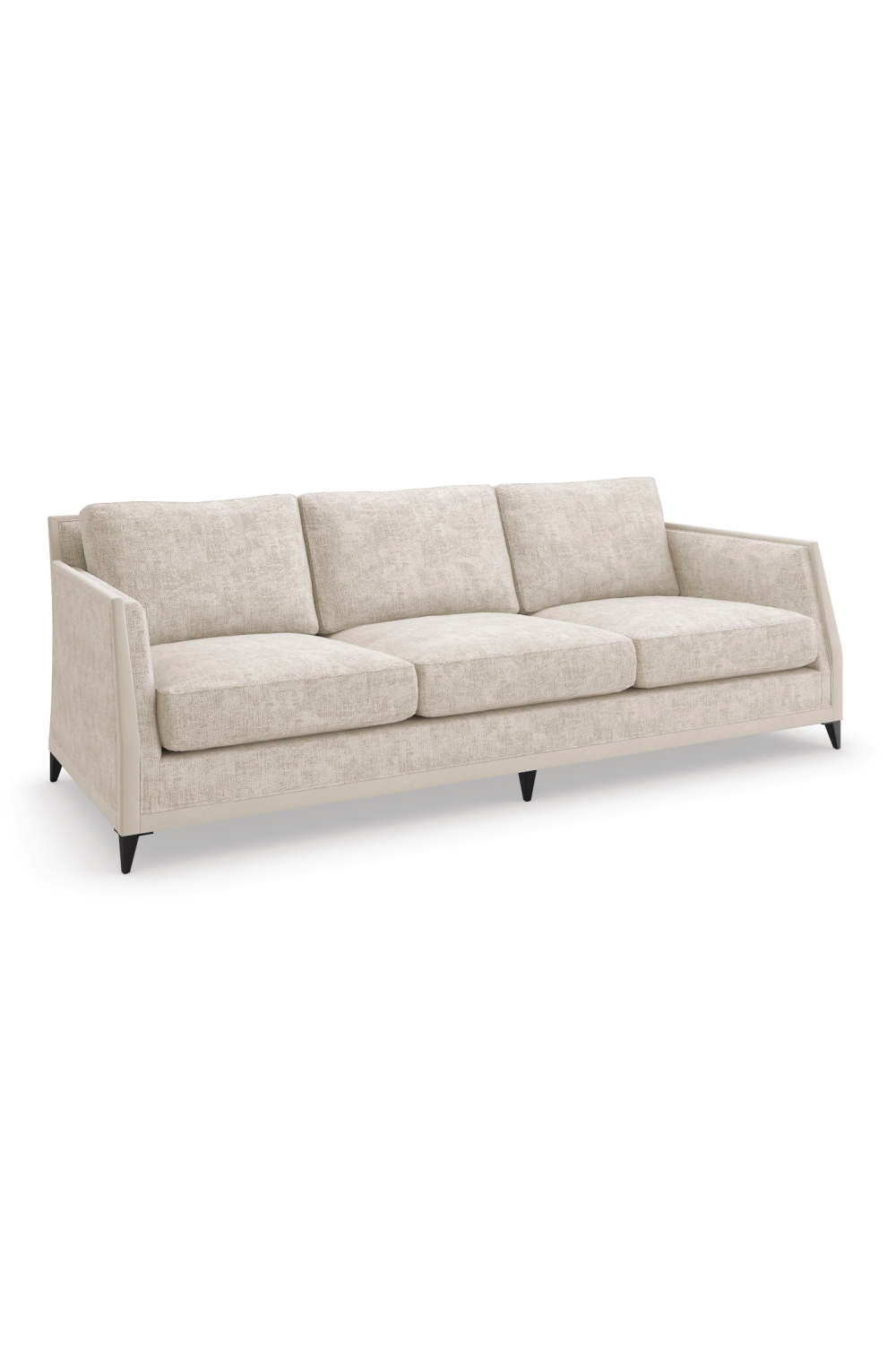 Cream Chenille Sofa | Caracole Limitless | Oroatrade.com