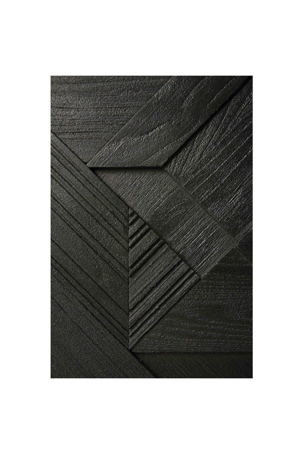 Black Teak Media Unit | Ethnicraft Graphic | OROA.COM