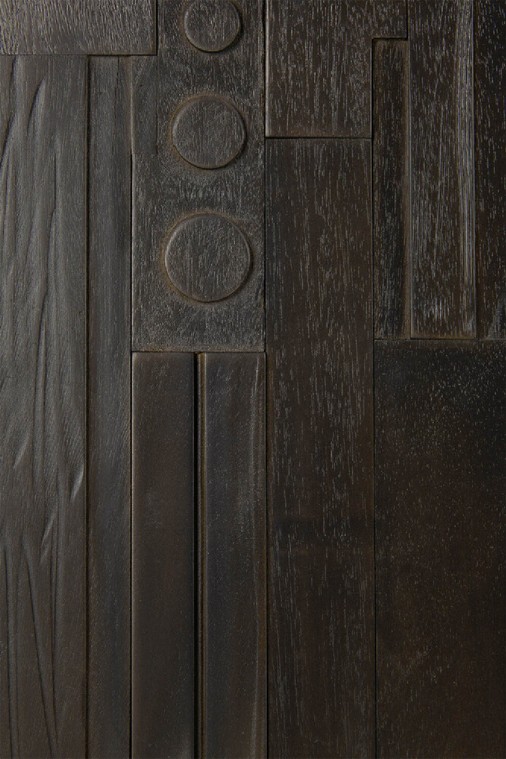 Black Mahogany TV Cabinet | Ethnicraft Mosaic | Oroa.com