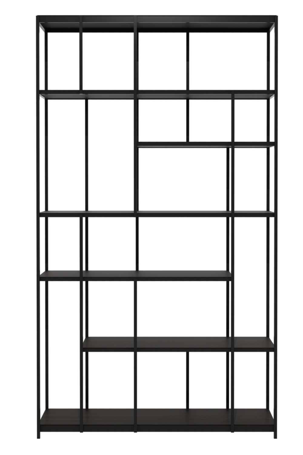 Multilevel Teak Bookcase | Ethnicraft Studio | OROA.COM