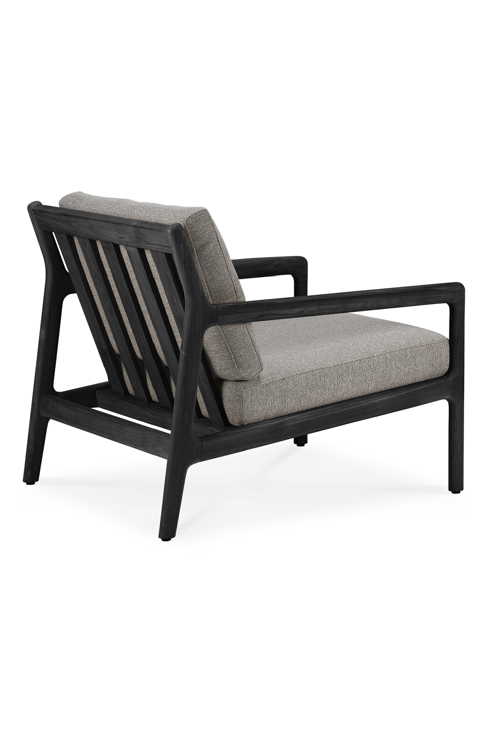 Black Teak Outdoor Lounge Chair | Ethnicraft Jack | Oroa.com