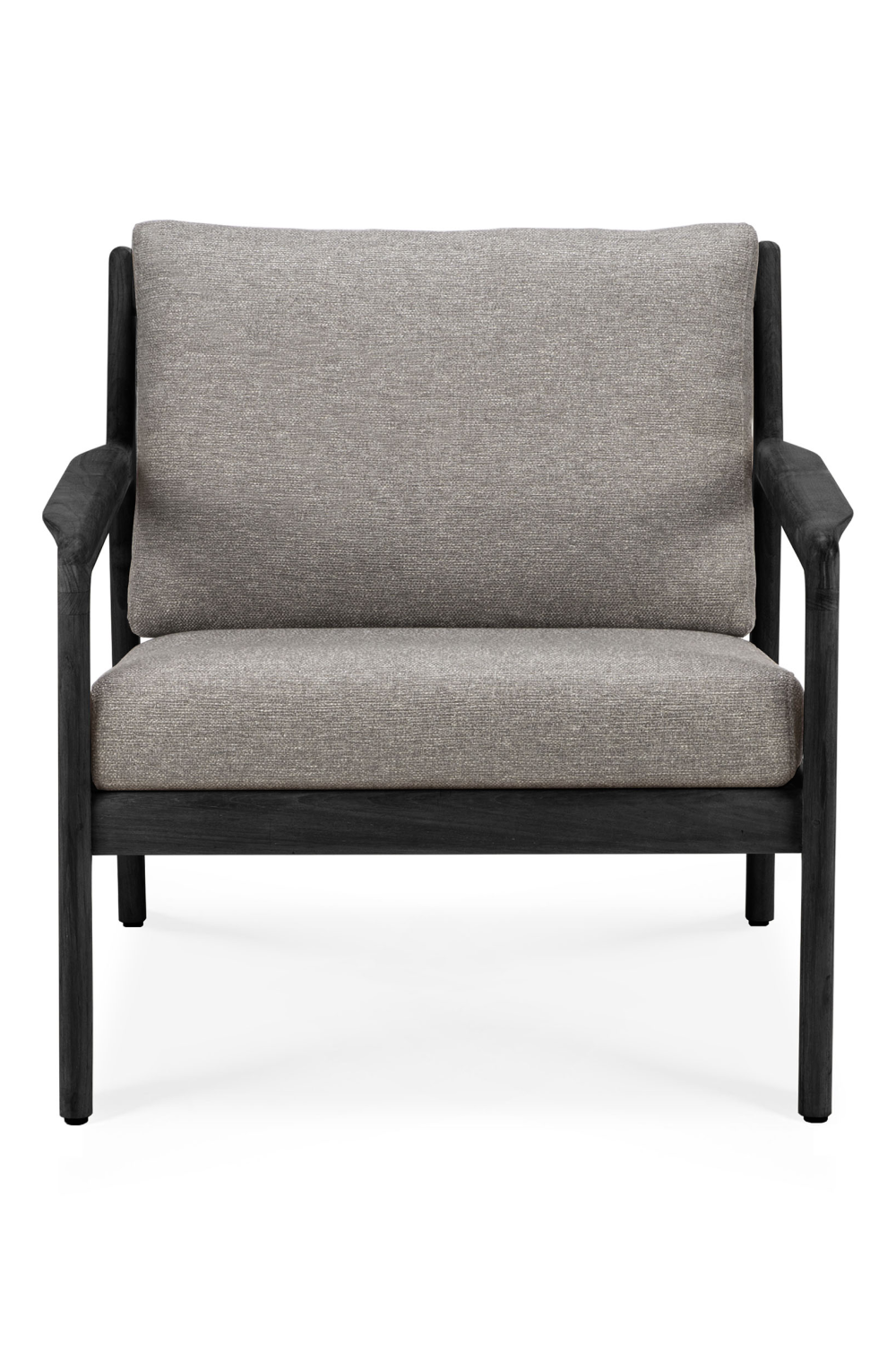 Black Teak Outdoor Lounge Chair | Ethnicraft Jack | Oroa.com