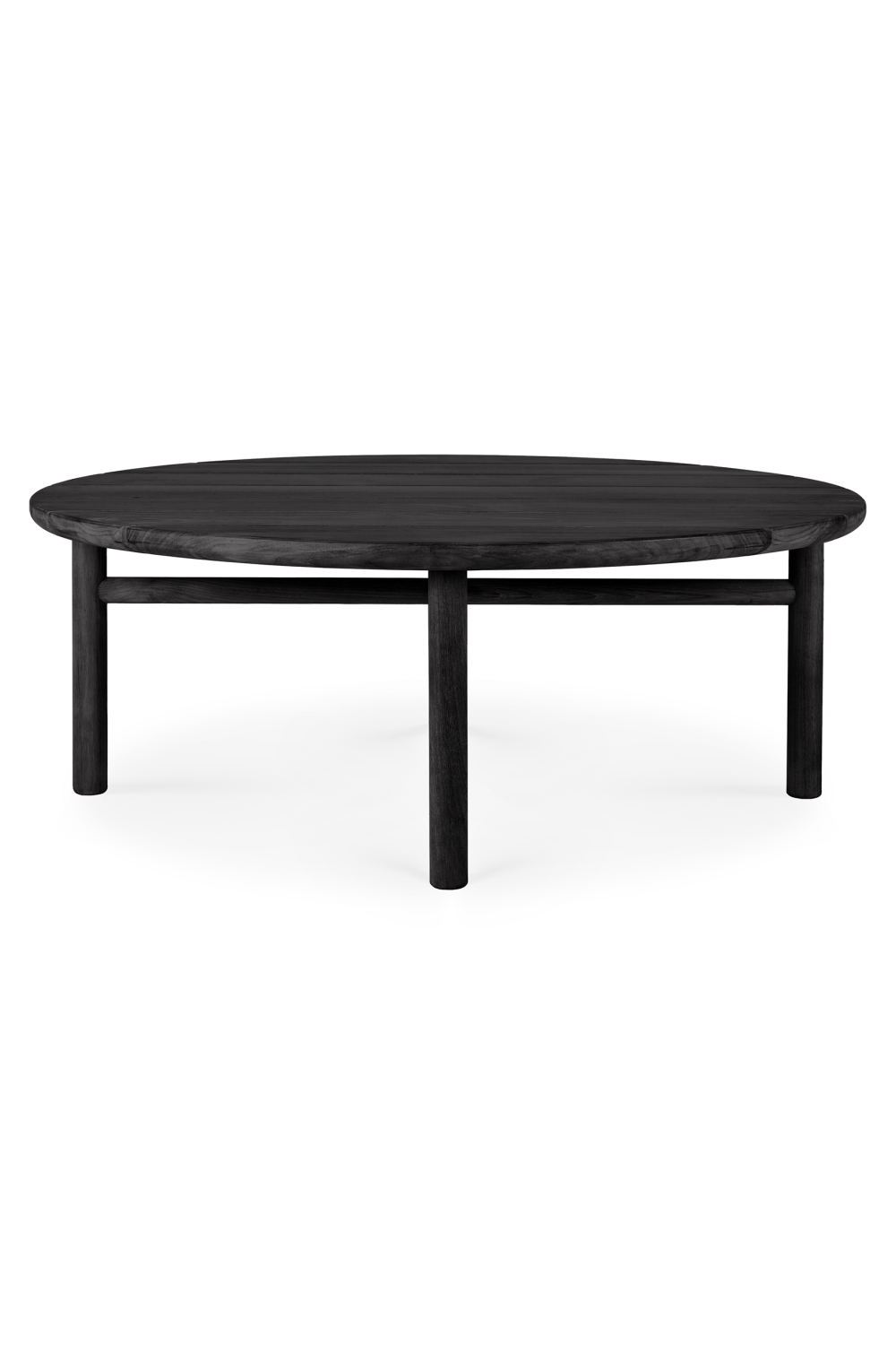 Black Teak Outdoor Coffee Table | Ethnicraft Quatro | Oroa.com