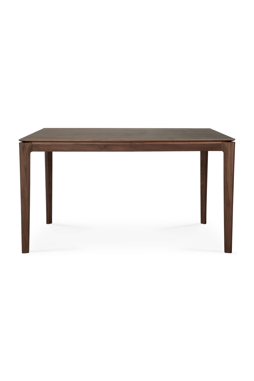 Teak Brown Minimalist Dining Table | Ethnicraft Bok | Oroa.com