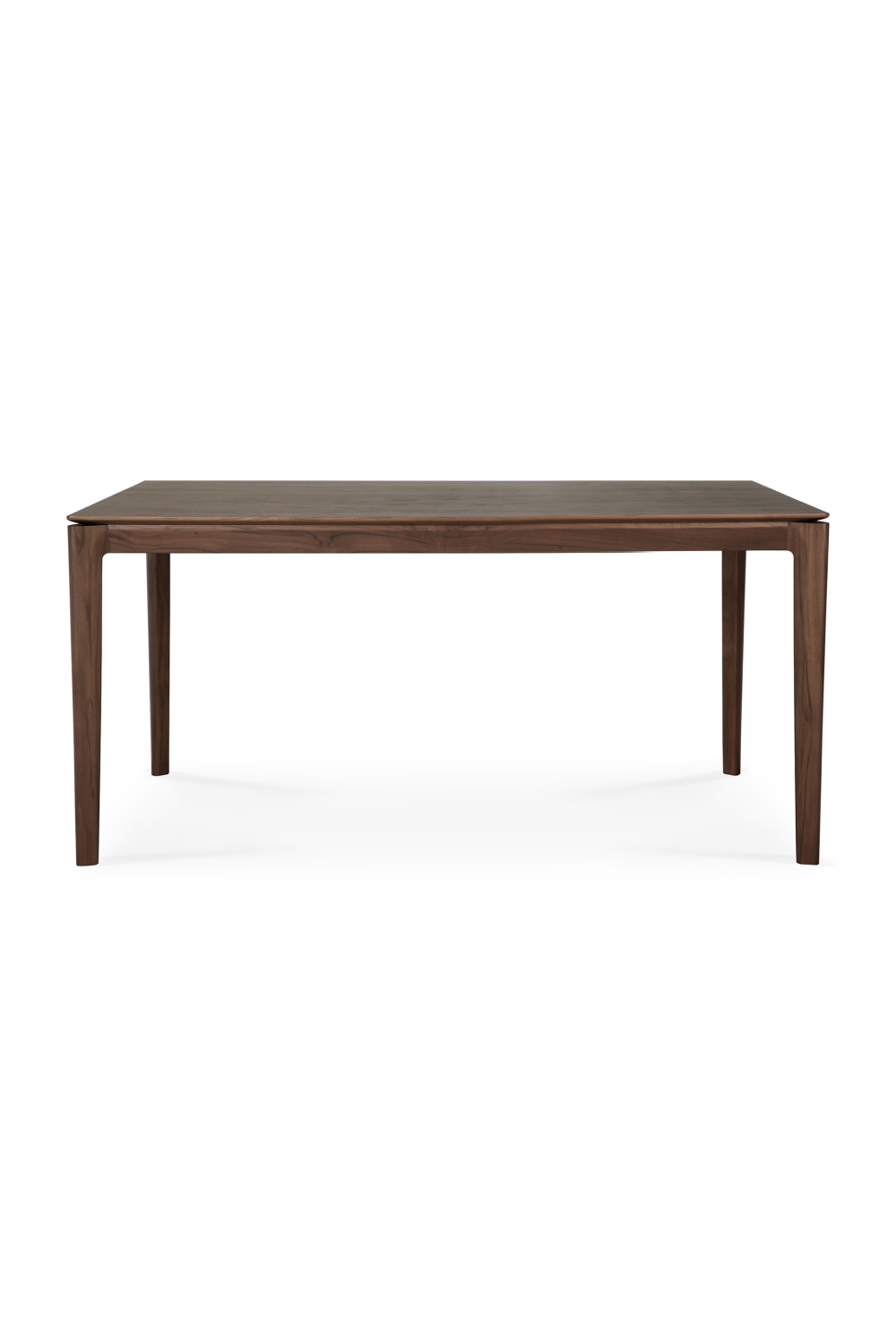 Teak Brown Minimalist Dining Table | Ethnicraft Bok | Oroa.com