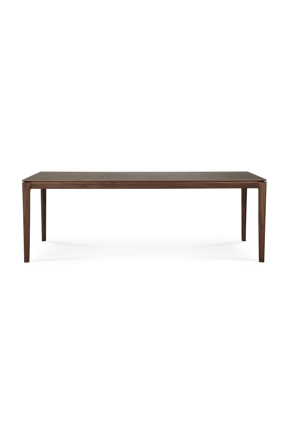 Teak Brown Minimalist Dining Table | Ethnicraft Bok | Oroa.com