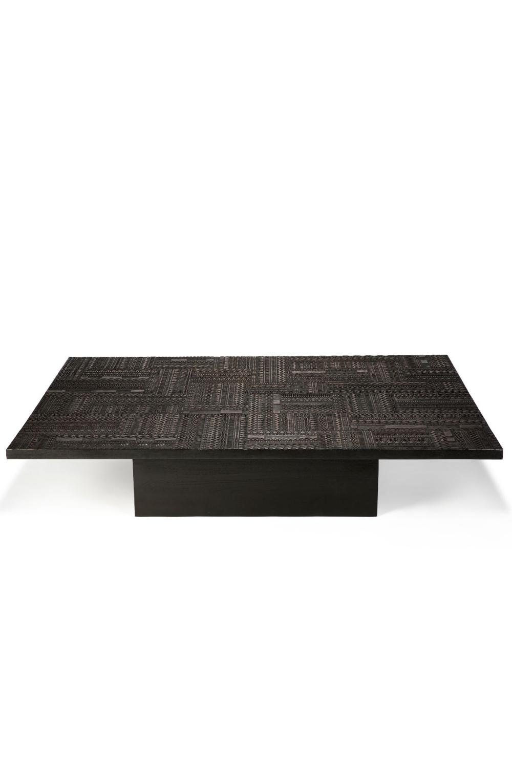 Carved Teak Coffee Table | Ethnicraft Tabwa | Oroa.com