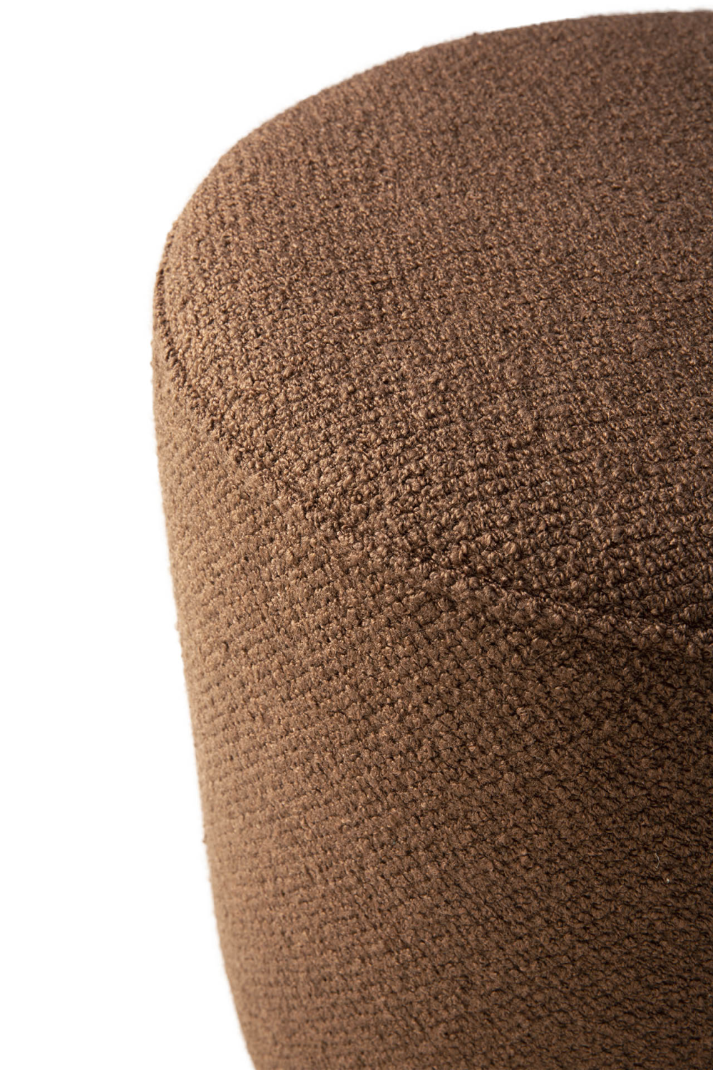 Copper Round Pouf | Ethnicraft Barrow | OROA.com