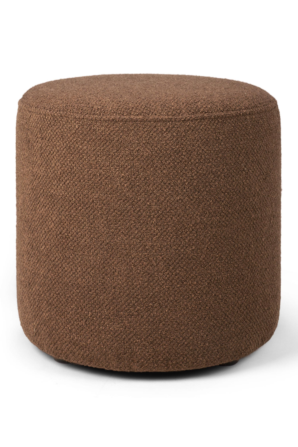 Copper Round Pouf | Ethnicraft Barrow | OROA.com