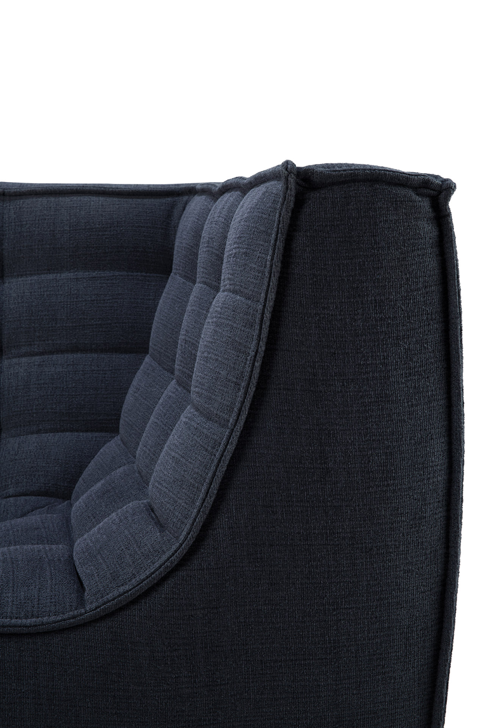 Blue Fabric Corner Sofa | Ethnicraft N701 | Oroa.com