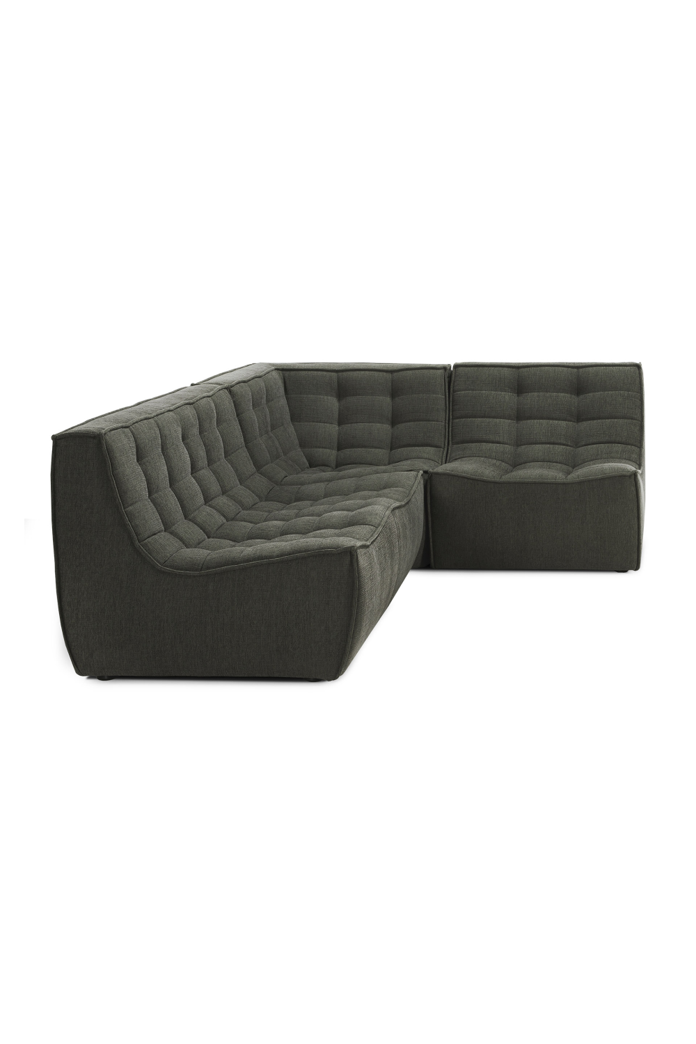 Green Modular Sofa | Ethnicraft N701 | Oroa.com