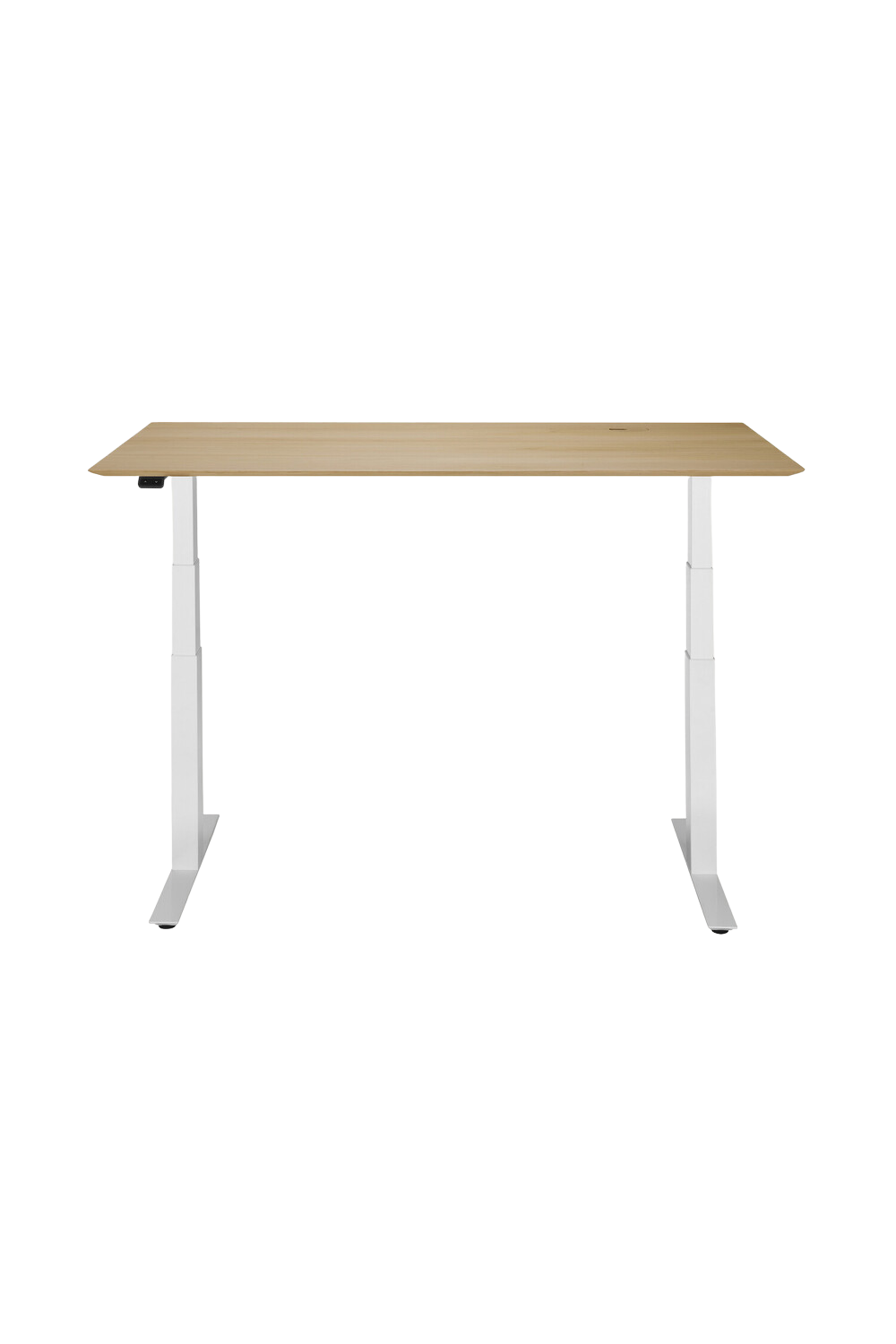 Oak Adjustable Desk L | Ethnicraft Bok | Oroa.com