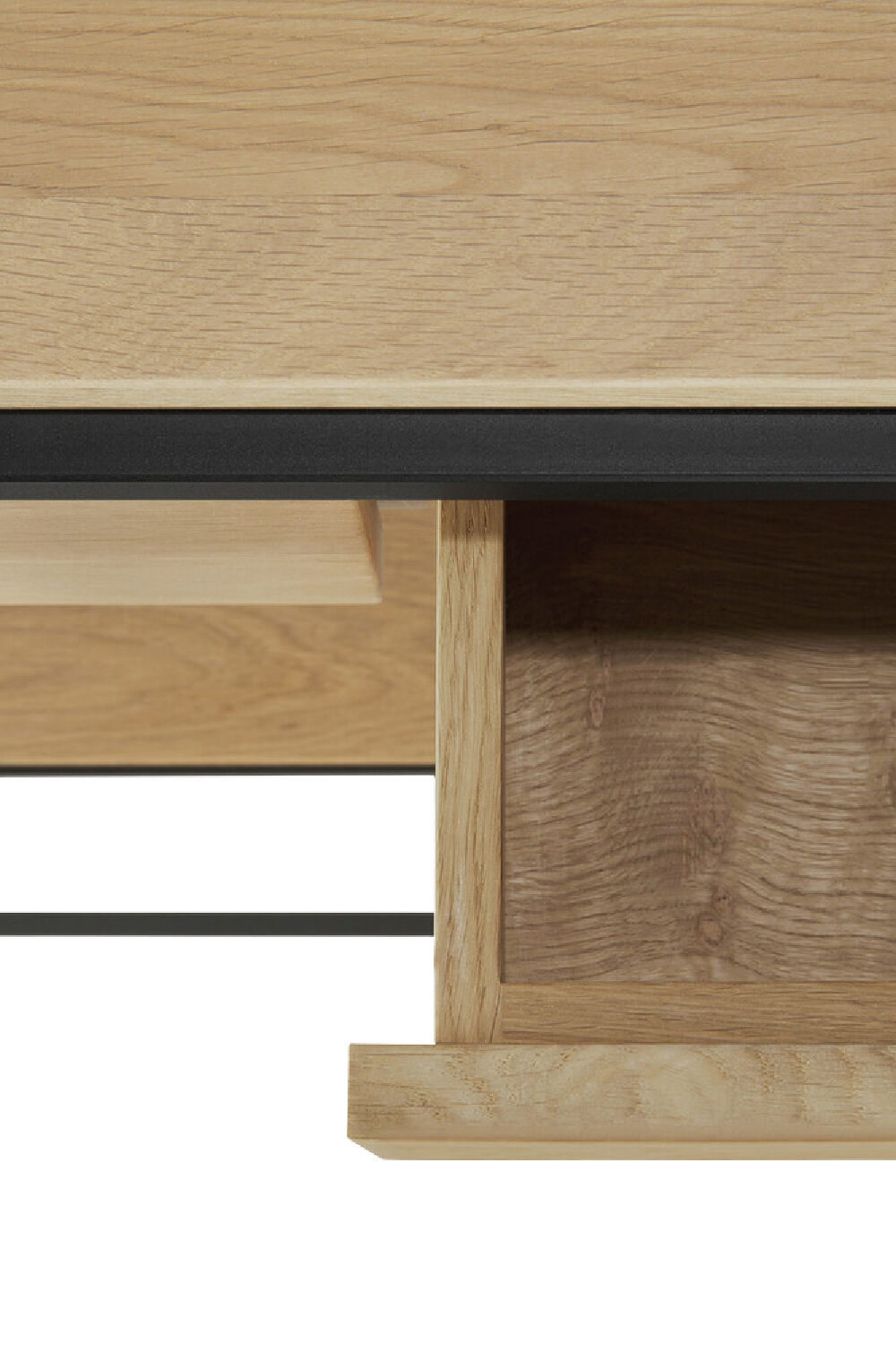 Rectangular 2-Drawer Console Table | Ethnicraft | OROA.com