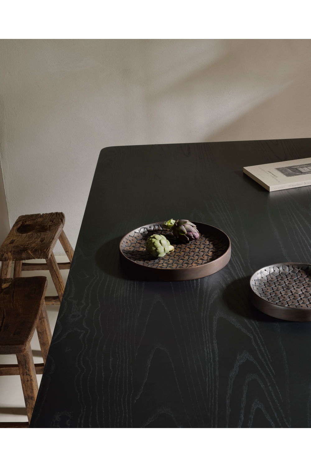 Brown Mahogany Bowl Set (3) | Ethnicraft Tampa | OROA.COM