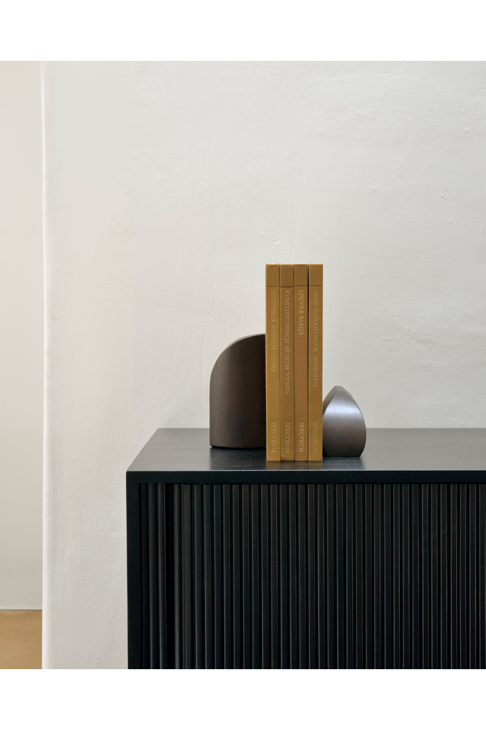 Modern Minimalist Book Ends (2) | Ethnicraft PI | Oroa.com