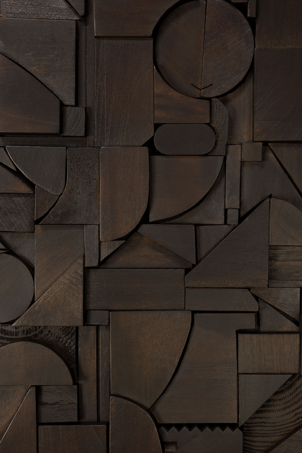 Square Puzzle Wall Art | Ethnicraft Bricks | Oroa.com