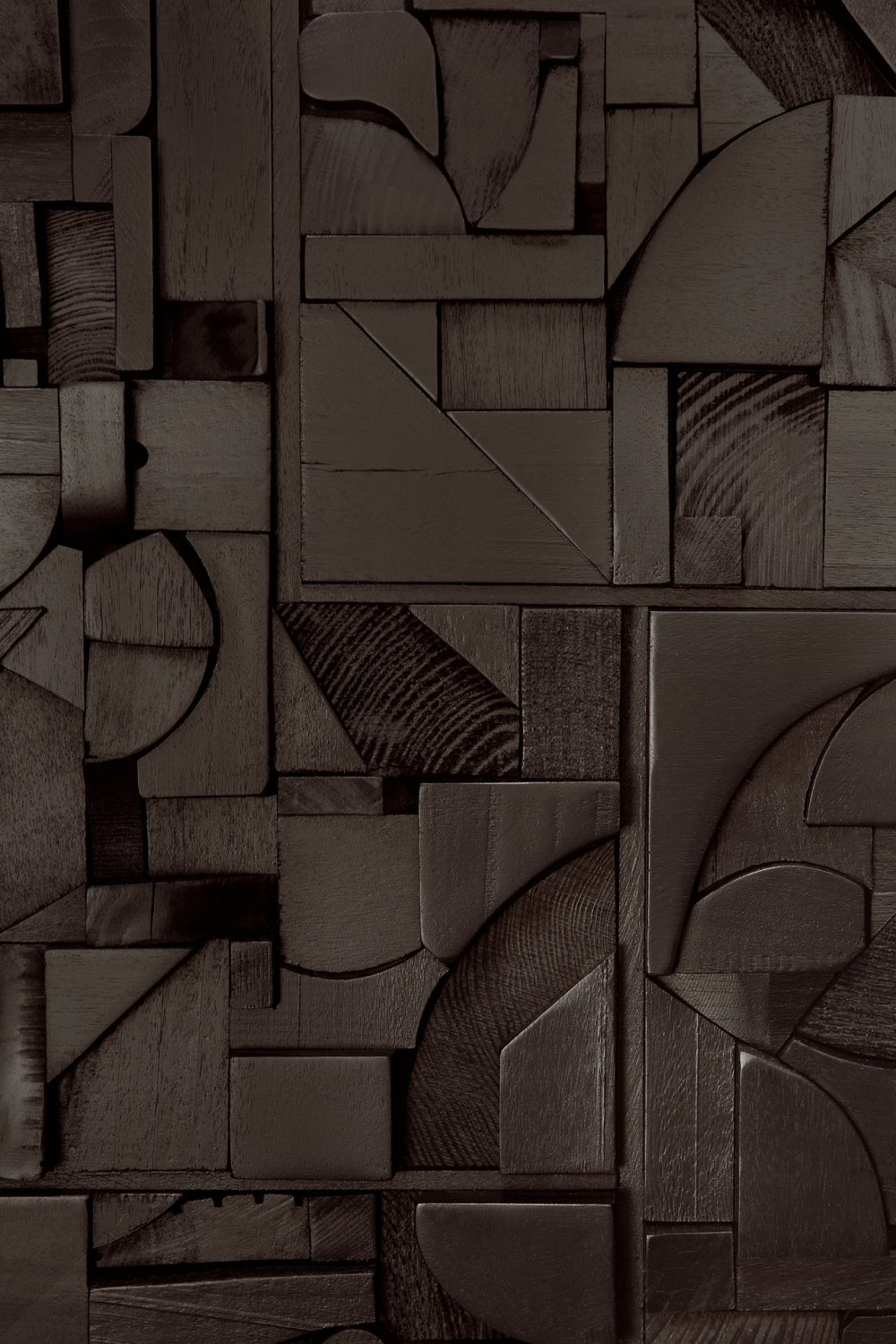 Rectangular Puzzle Wall Art | Ethnicraft Bricks | Oroa.com