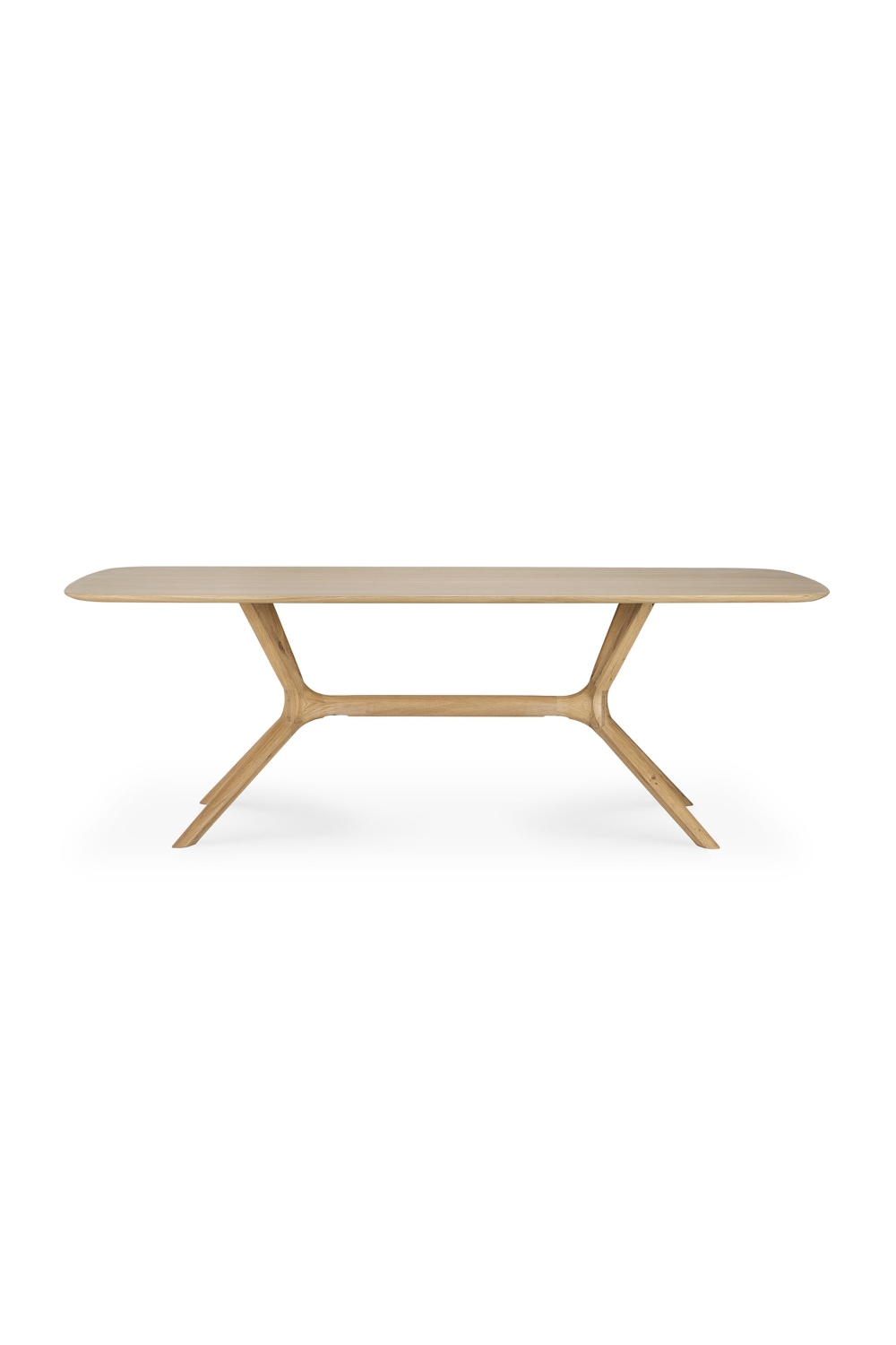 Cross Leg Oak Dining Table | Ethnicraft Oak | OROA.COM