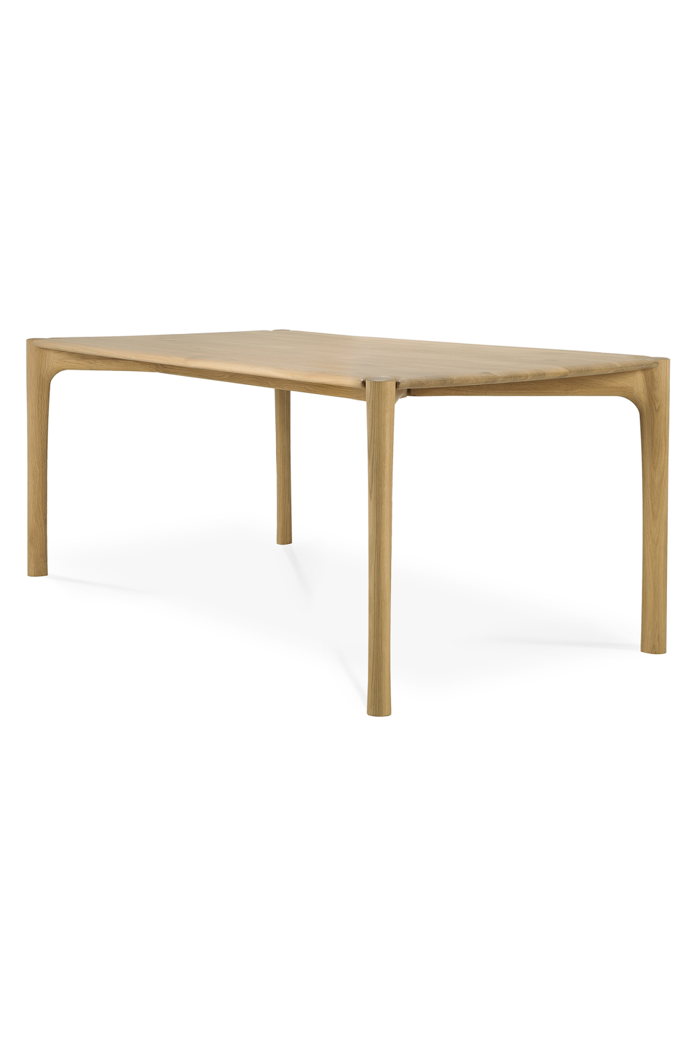 Natural Oak Modern Dining Table | Ethnicraft PI | Oroa.com