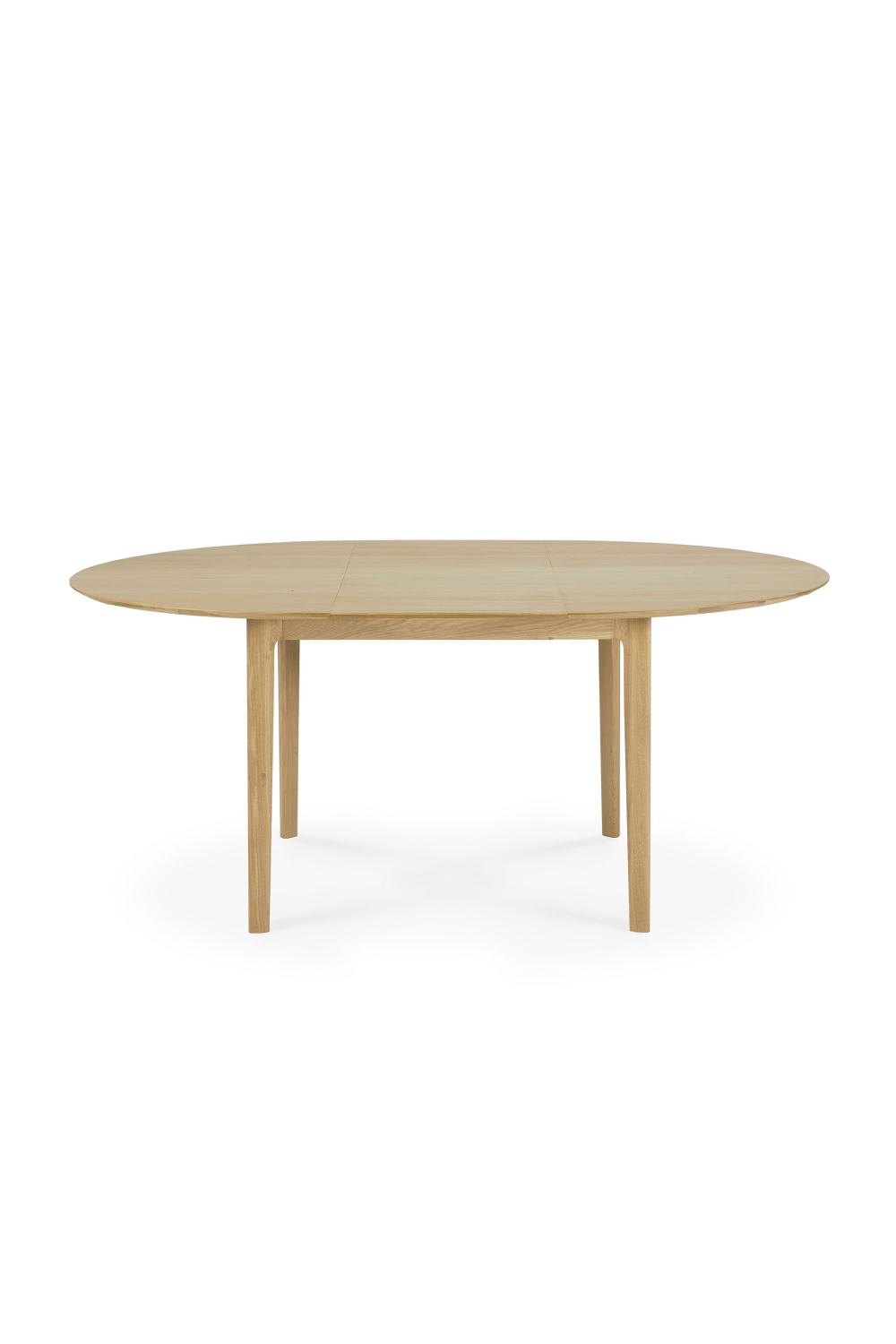 Oak Extendable Round Dining Table | Ethnicraft Bok | Oroa.com