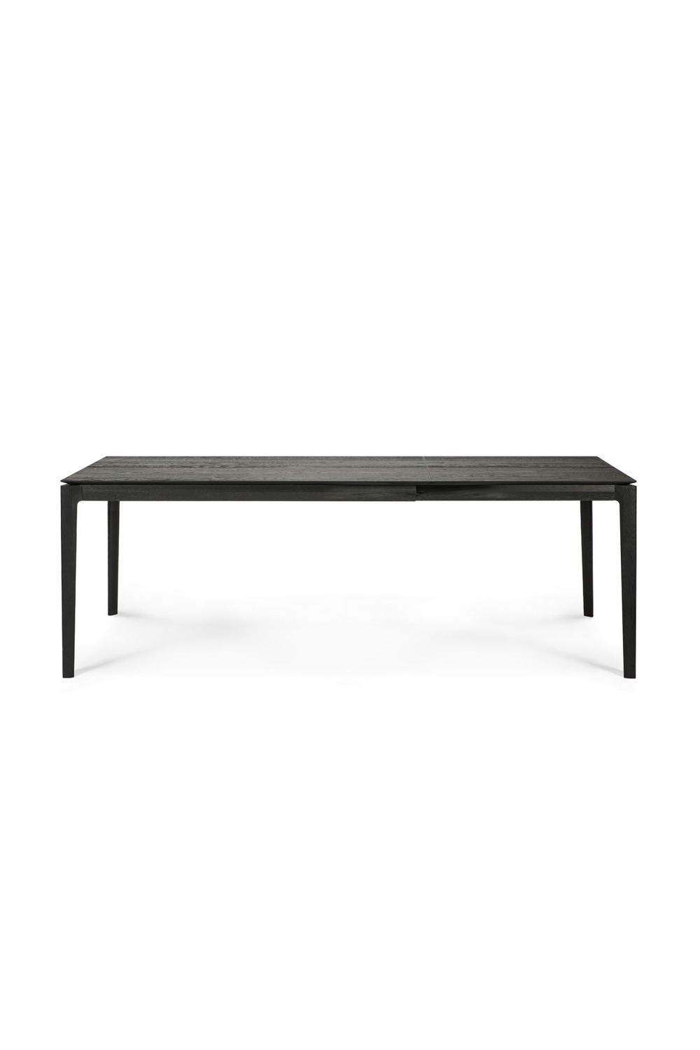 Extendable Black Oak Dining Table | Ethnicraft Bok | Oroa.com
